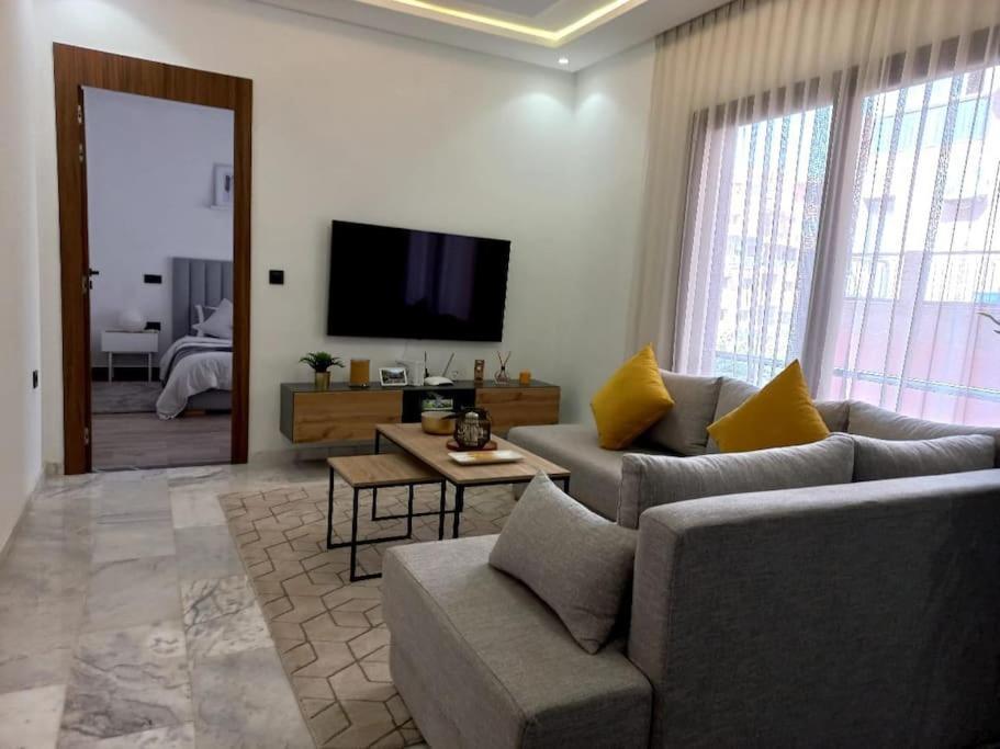 Appartement Cosy Au Coeur De Marrakech Avec Piscine مراكش المظهر الخارجي الصورة